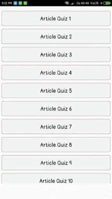 English Grammar Quiz android App screenshot 4