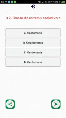 English Grammar Quiz android App screenshot 5